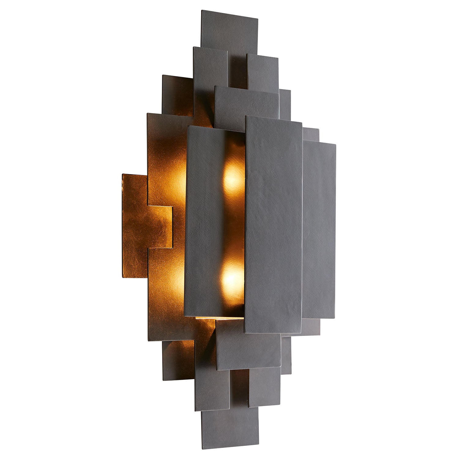 Arteriors Trinidad Blackened Iron Wall Sconce
