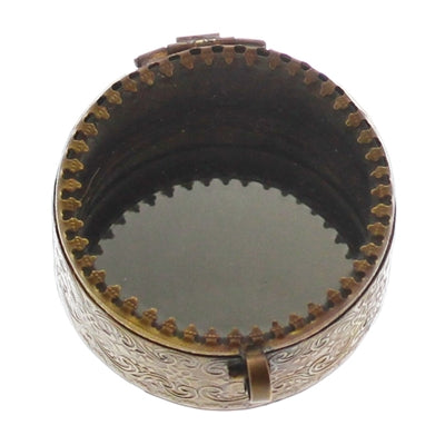 Josphine Round Mirrored Box