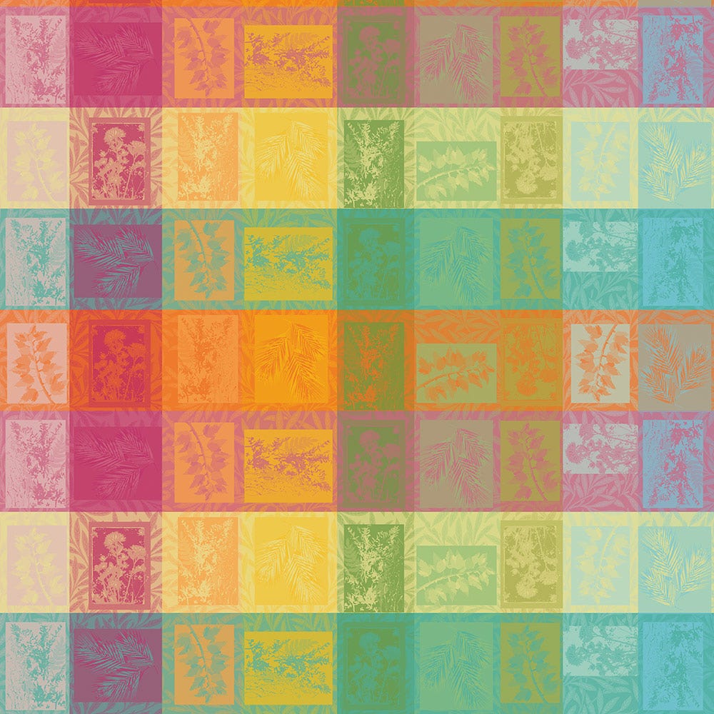 Garnier Thiebaut Mille Vegetaux Arc En Ciel Tablecloth