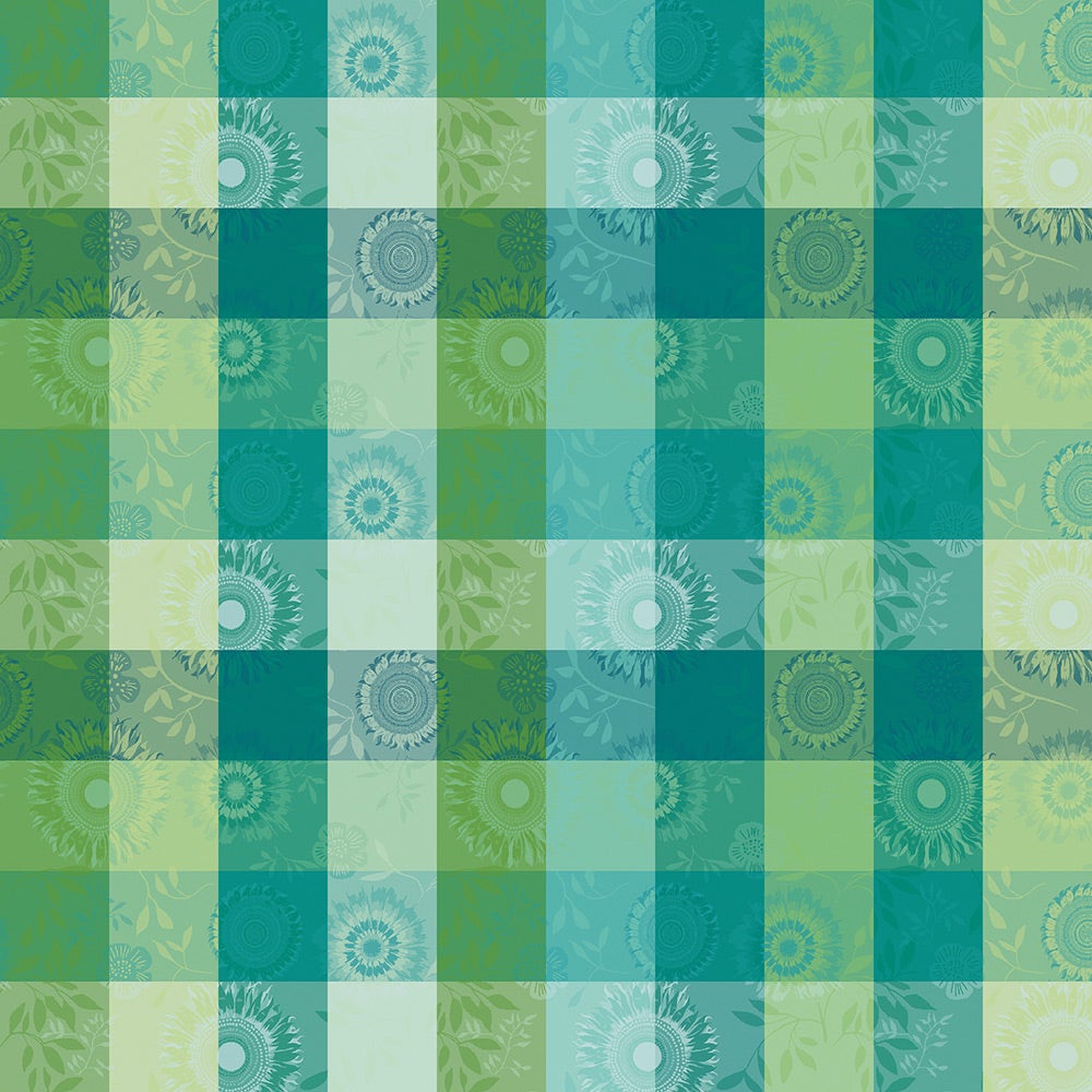 Garnier Thiebaut Mille Tournesols Chlorophylle Tablecloth