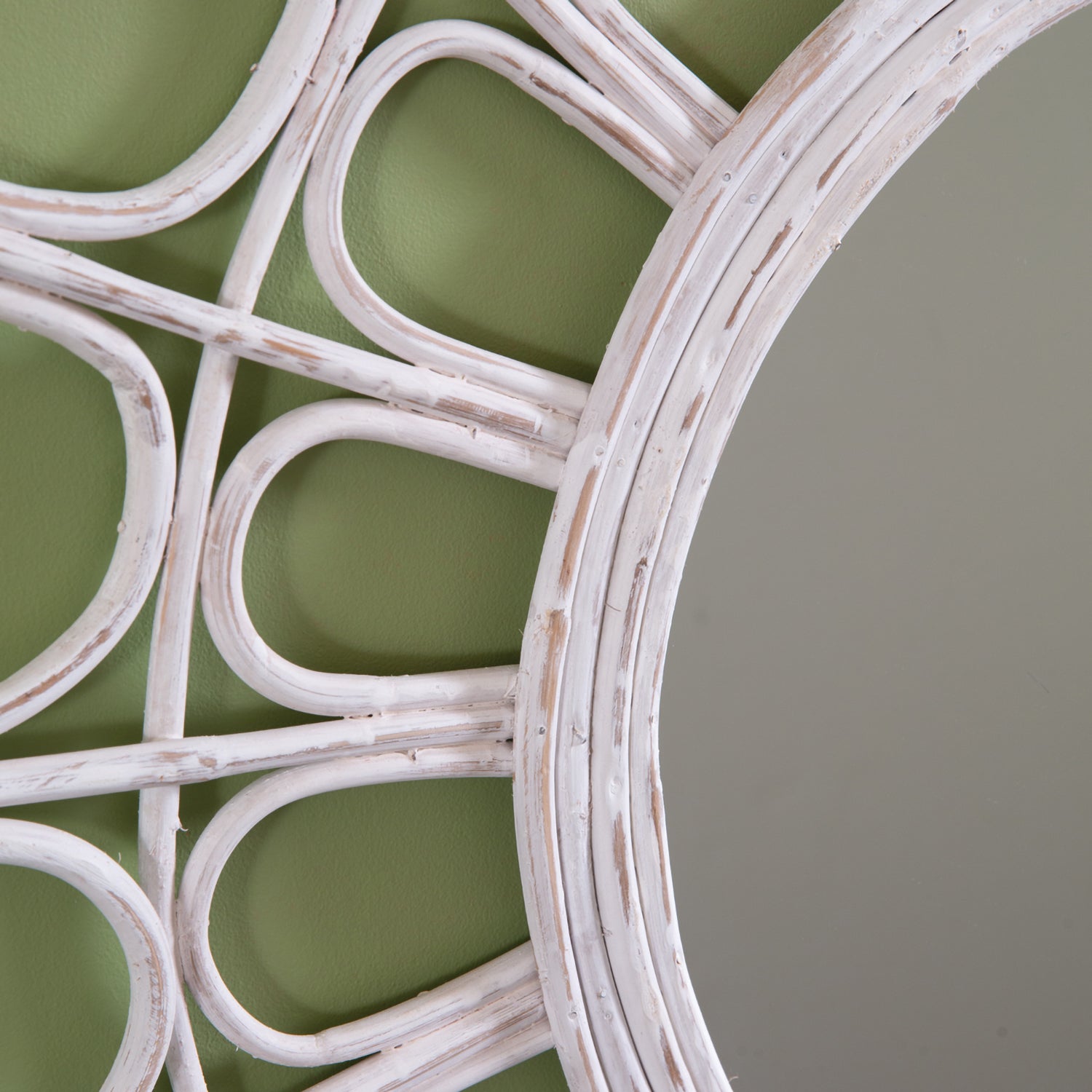 Barbados Rattan Wall Mirror