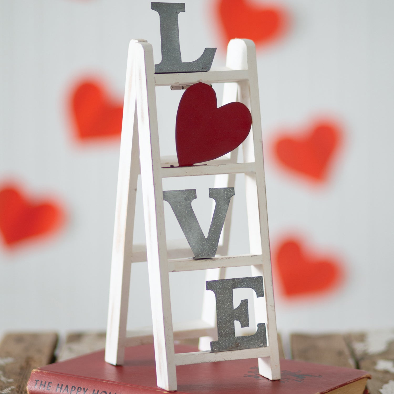 Love Ladder Tabletop Decor Set of 2