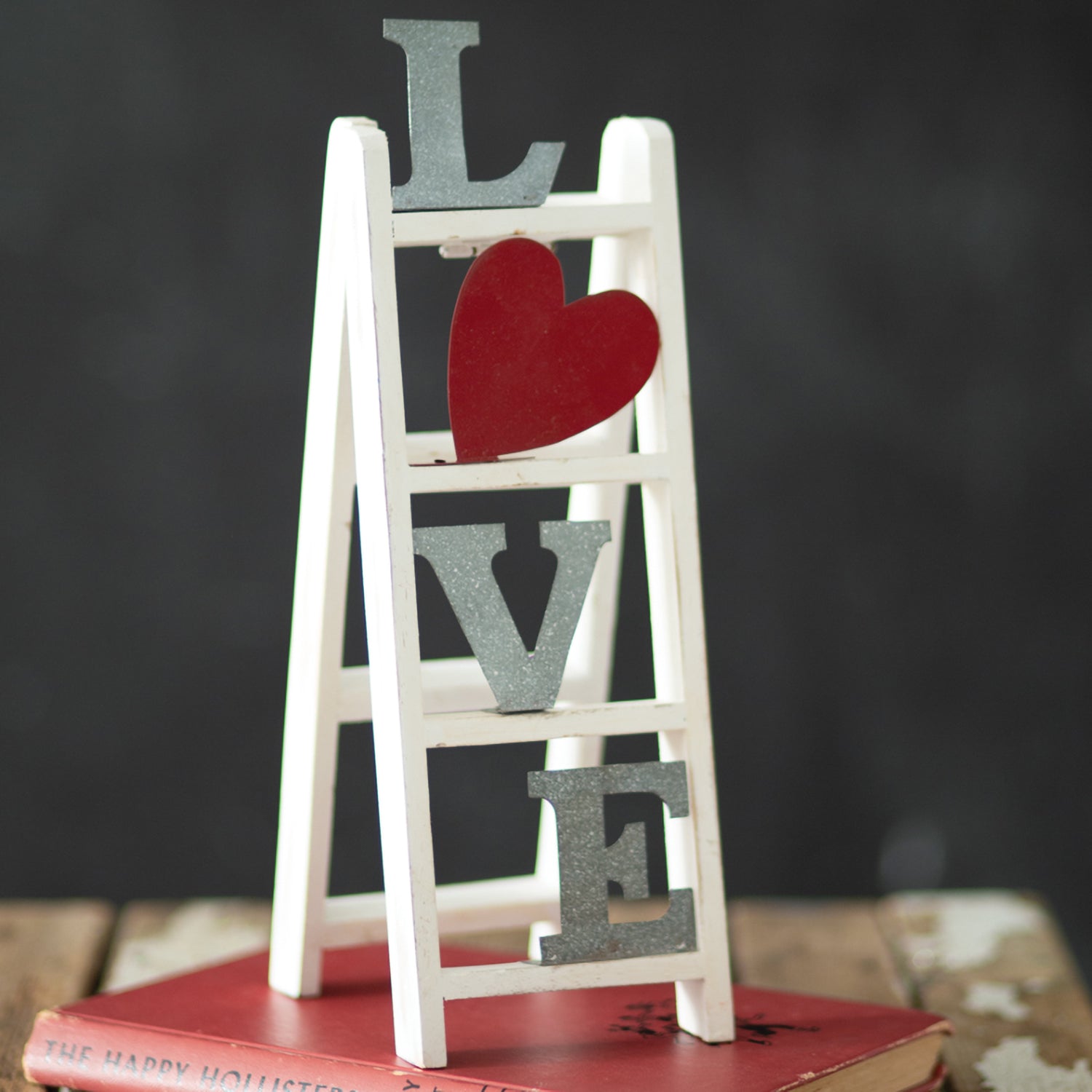 Love Ladder Tabletop Decor Set of 2