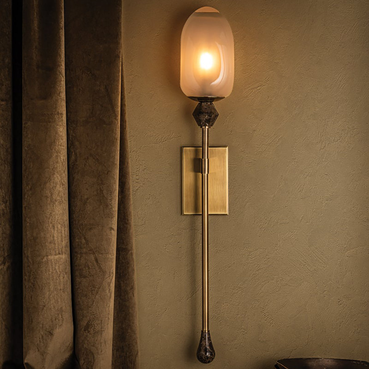 Noz Nozawa x Corbett Lighting Daith Wall Sconce