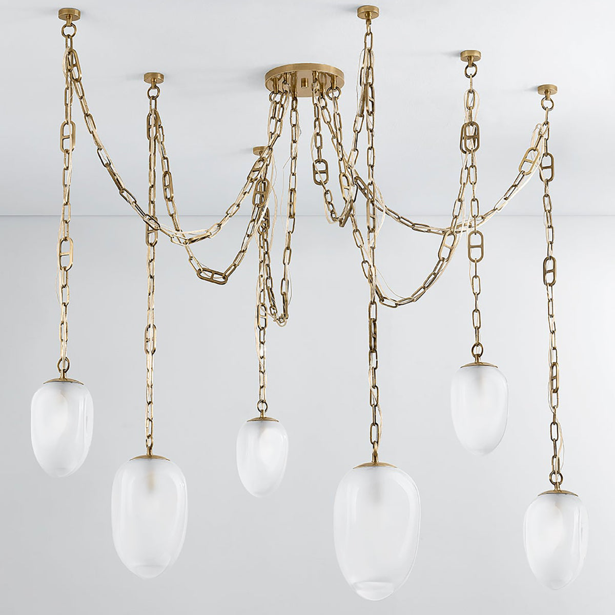 Noz Nozawa x Corbett Lighting Daith Chandelier