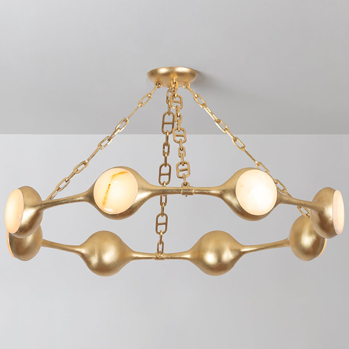 Noz Nozawa x Corbett Lighting Riviere Chandelier