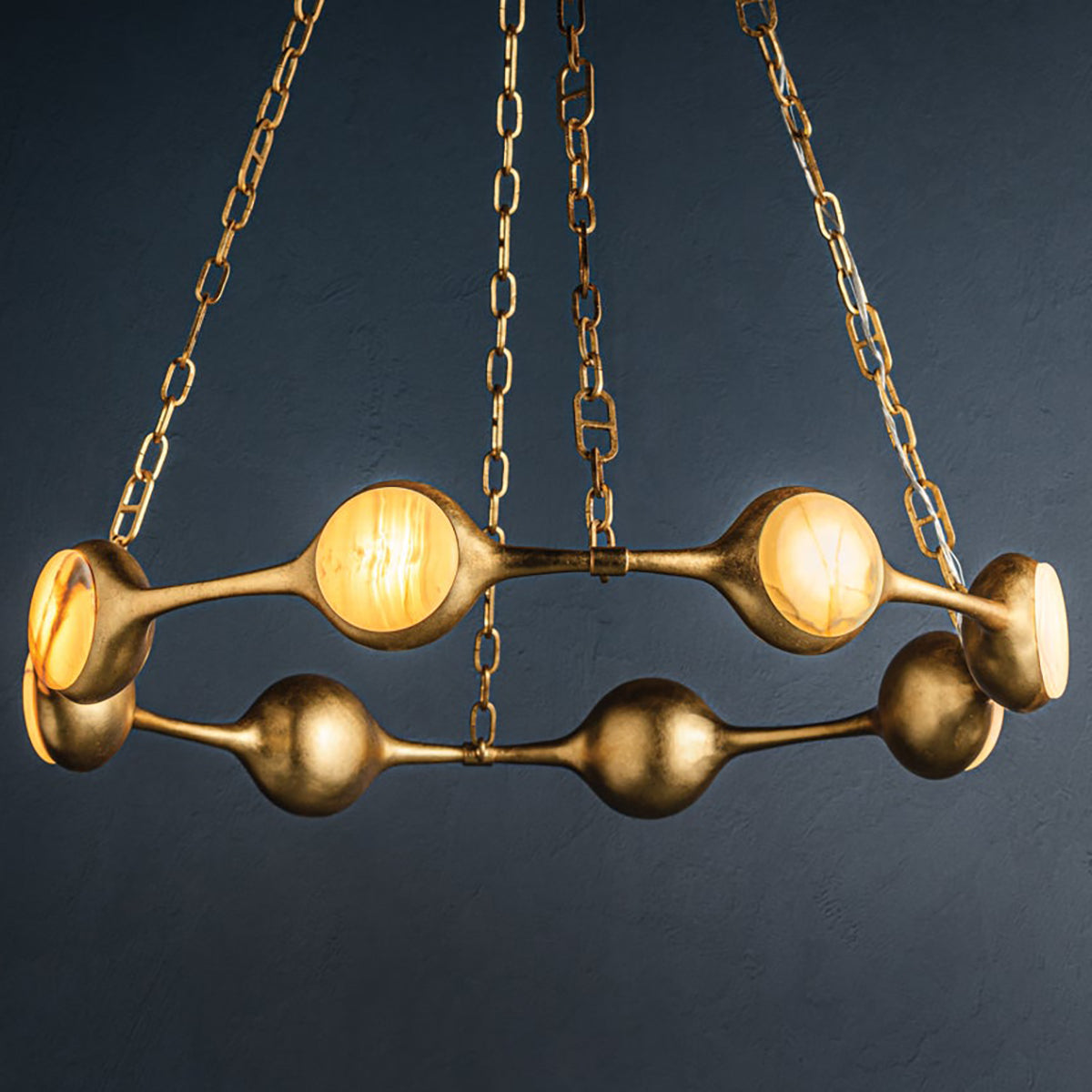 Noz Nozawa x Corbett Lighting Riviere Chandelier