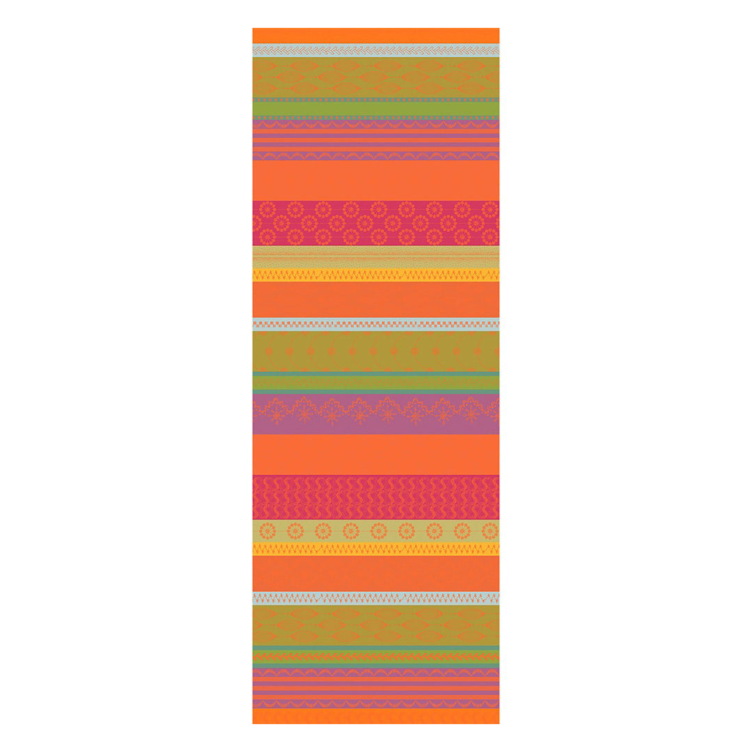 Garnier Thiebaut Mille Broderies Samba Jacquard Tablerunner