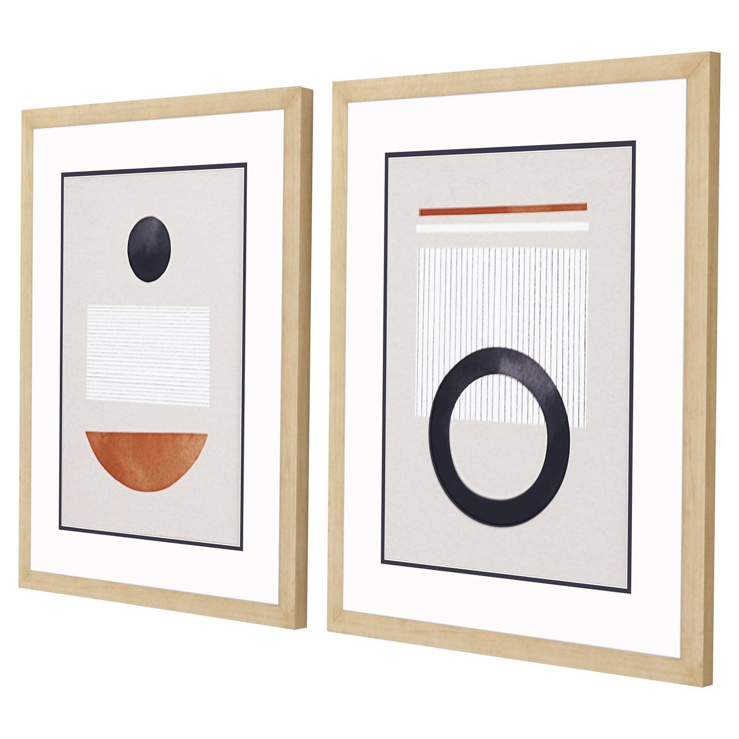 Gibb Helgo Kalvo Framed Art Set of 2