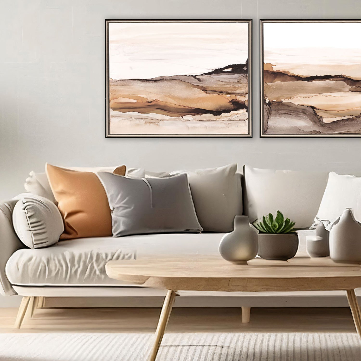 Paschke Neutralscape I Framed Art