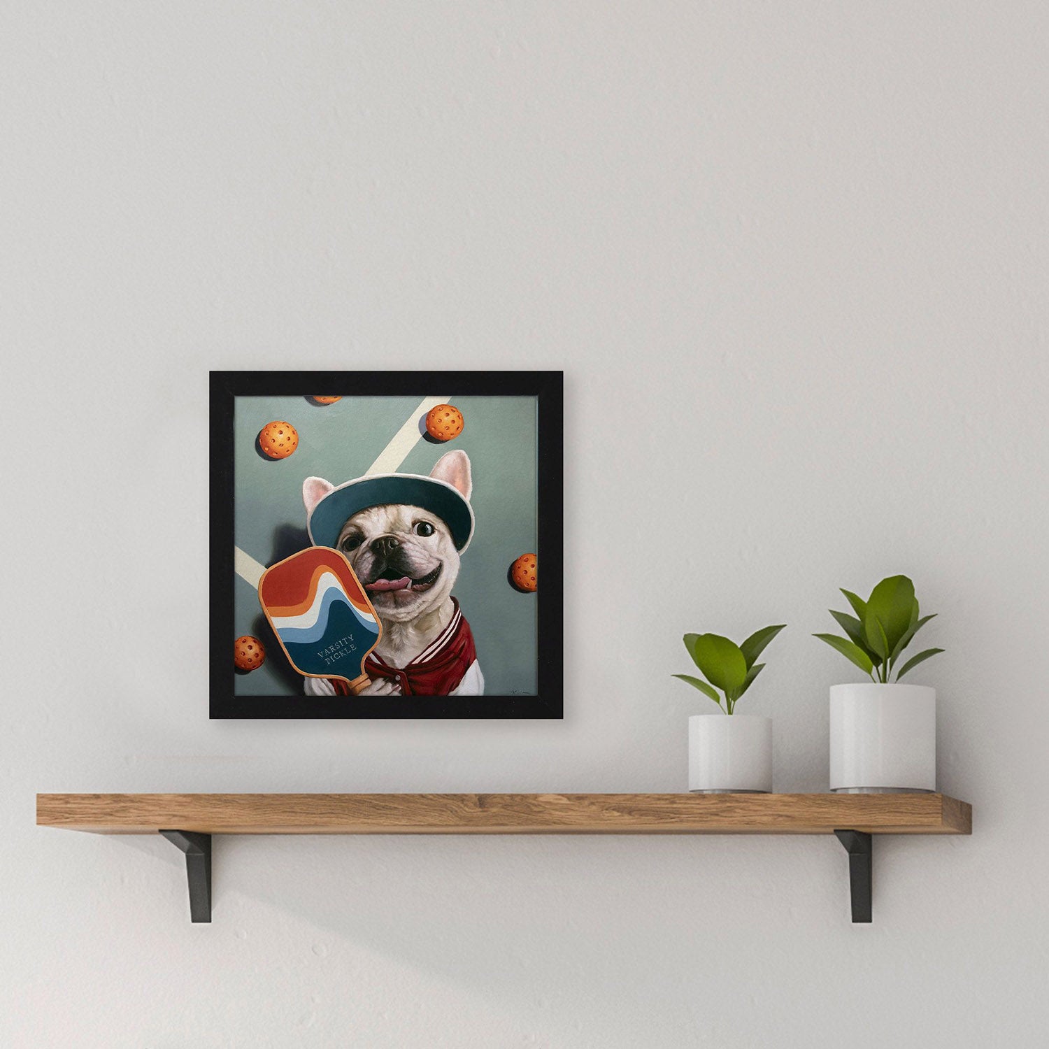 Heffernan Varsity Pickle Framed Art