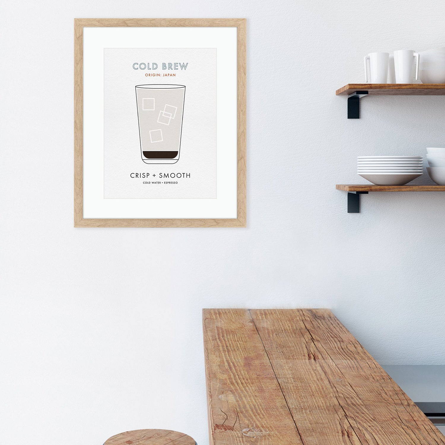Frazier Cold Brew Framed Artwork