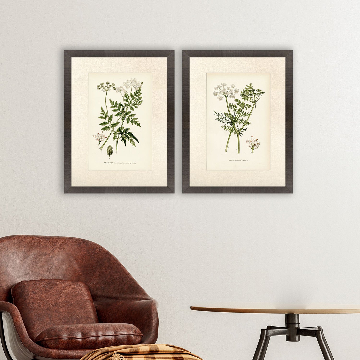 Higgins Queenss Lace II Framed Artwork Set of 2