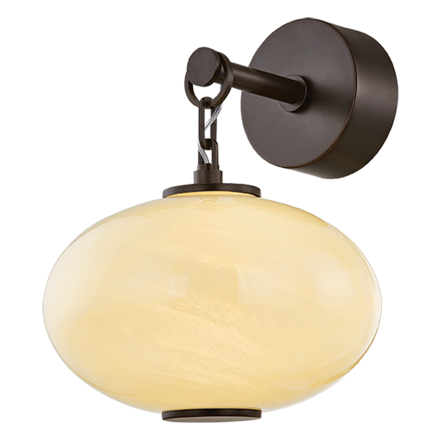 Corbett Lighting Nephele Wall Sconce in Bronze, primary product view