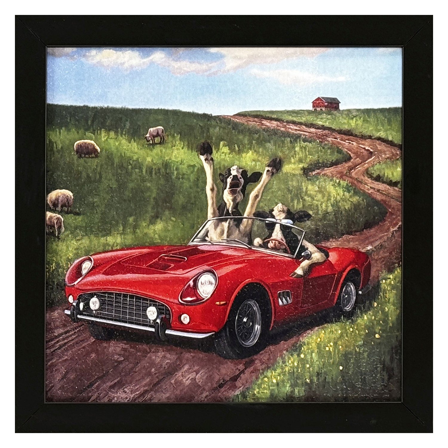 Heffernan The Runaways Framed Artwork
