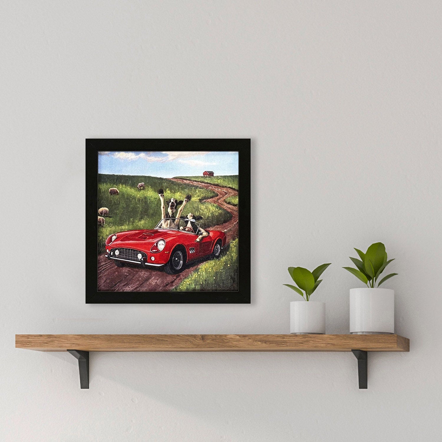 Heffernan The Runaways Framed Artwork