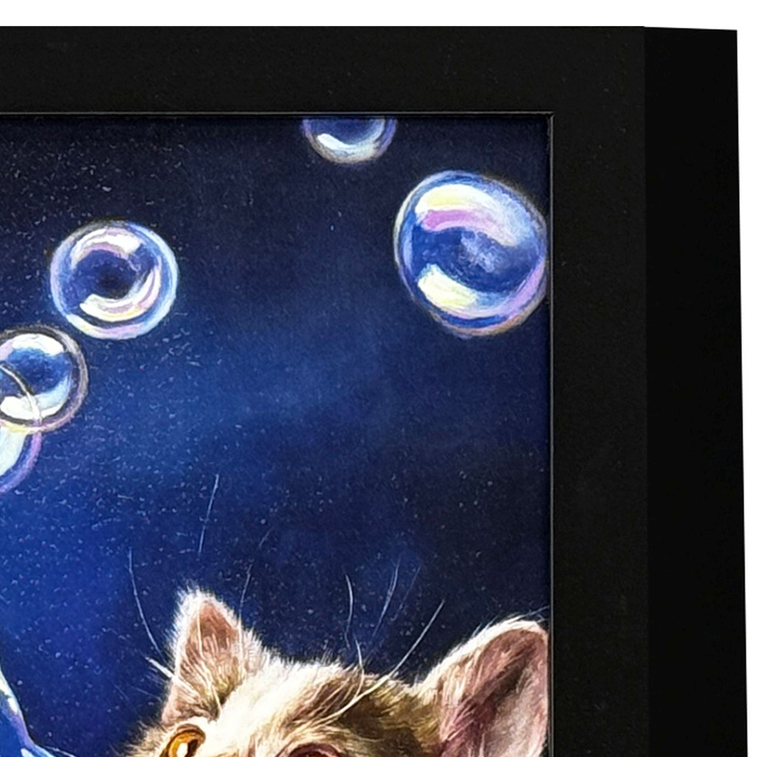 Heffernan Blowing Bubbles Framed Artwork
