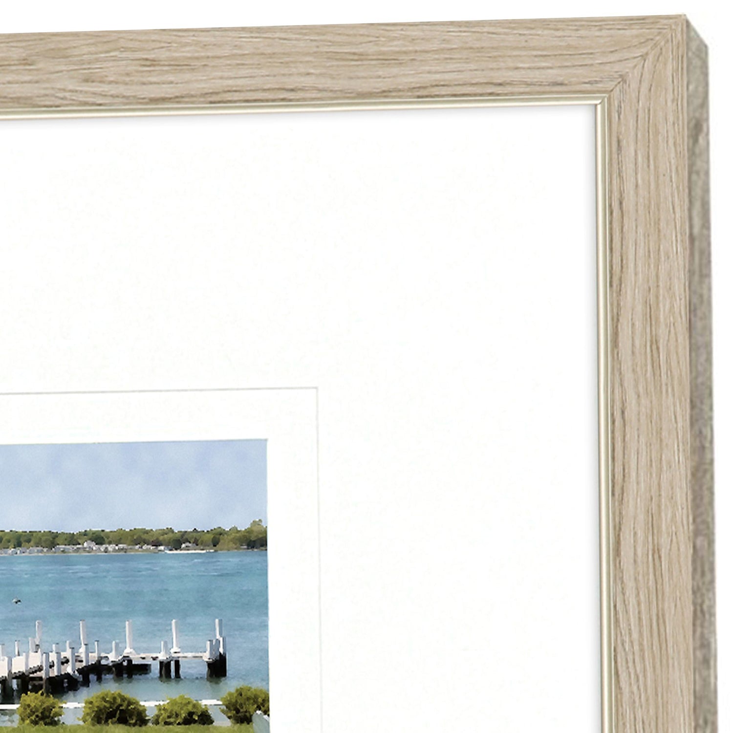 Langdon On the Water Framed Artwork Set of 4