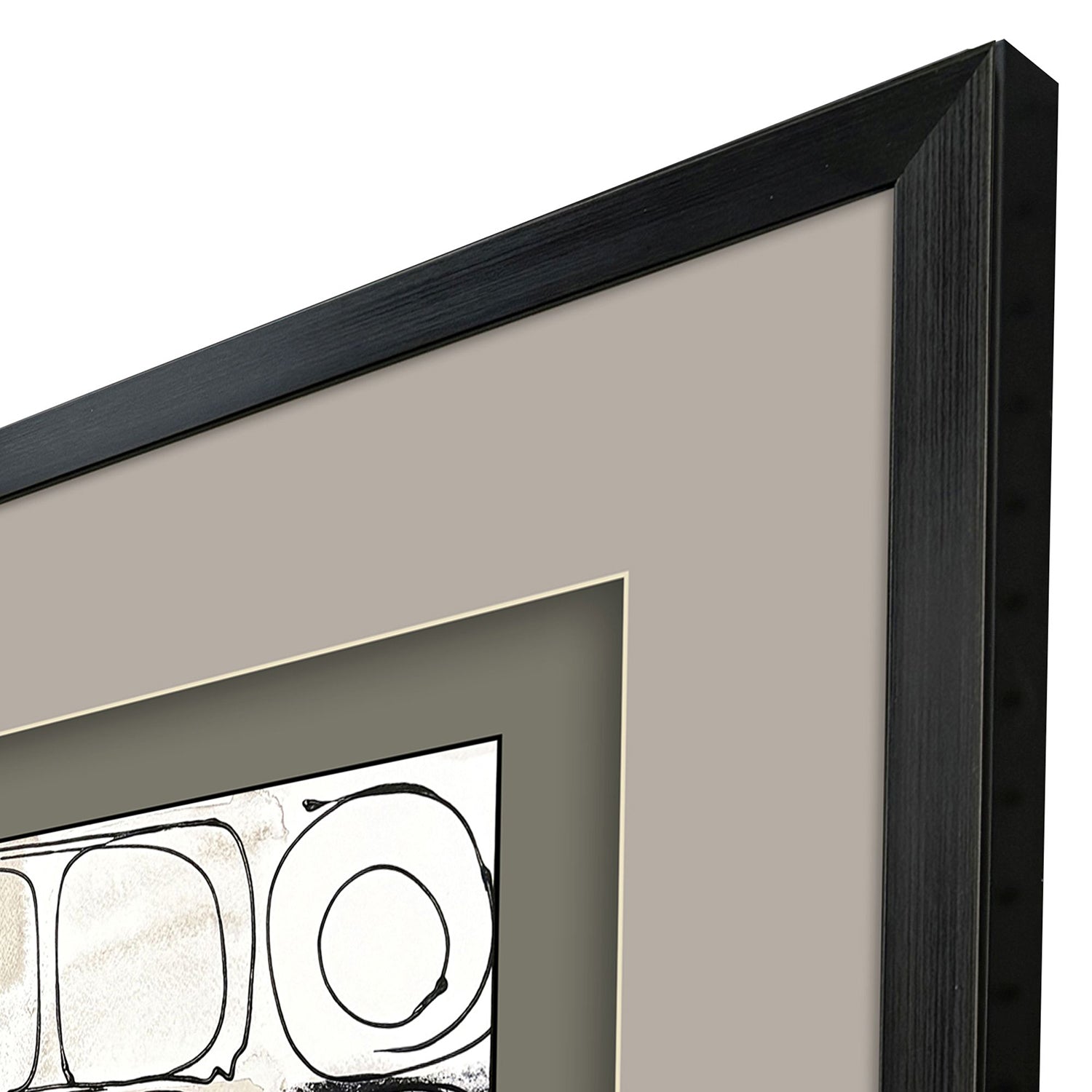 Loreth Circular Square Framed Artwork Set of 2