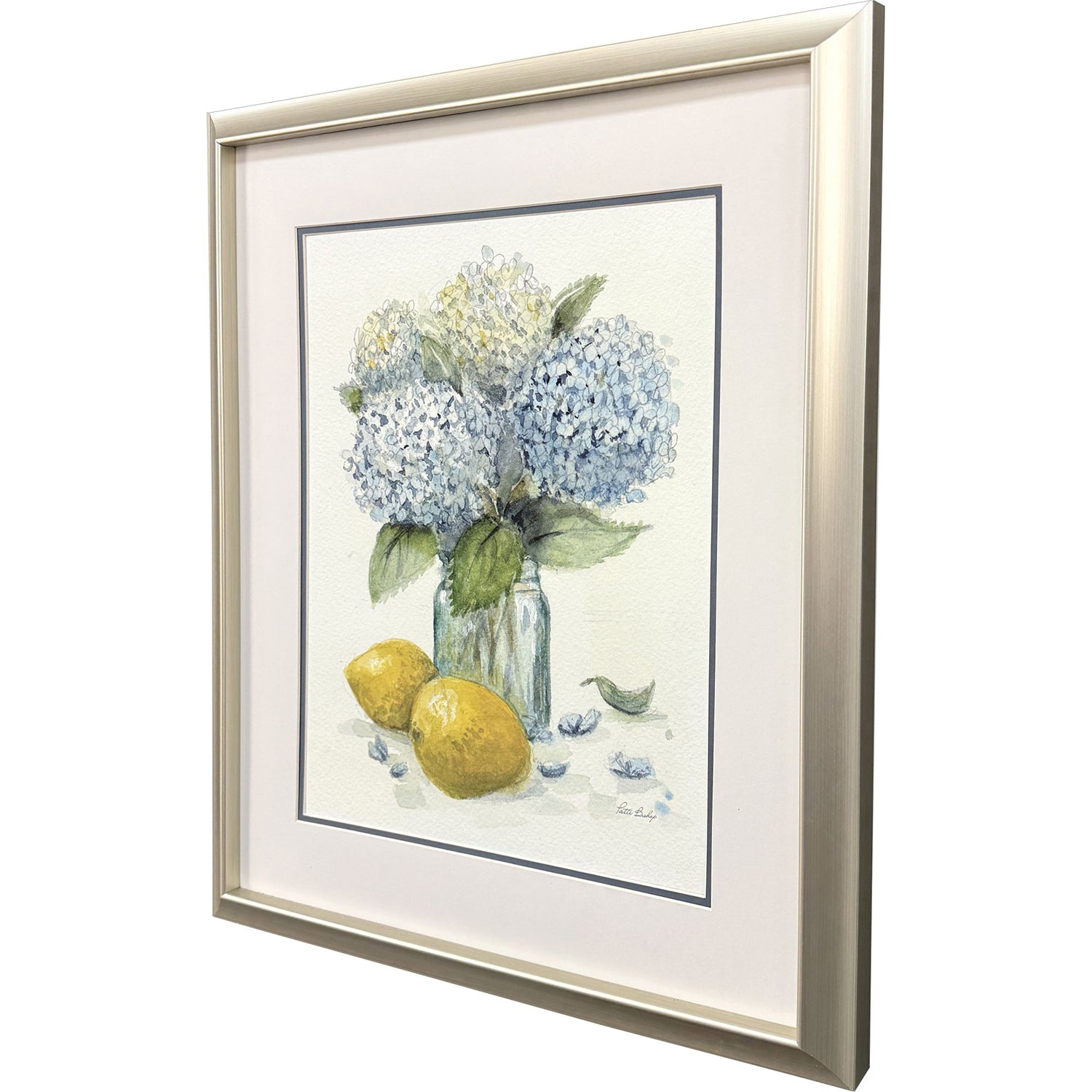 Bishop Hydrangea Lemons 1 Framed Artwork