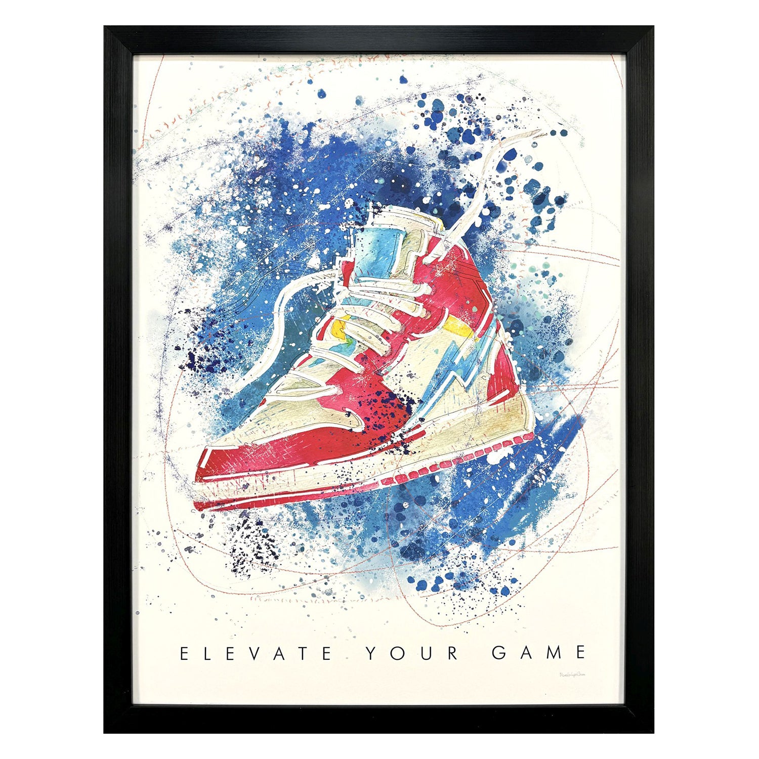 Charro Elevate Your Game Framed Artwork