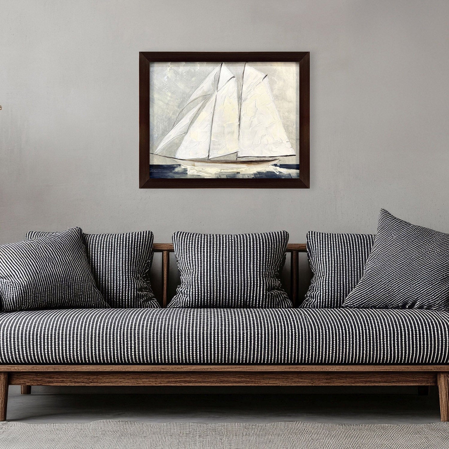 Swatland Setting Sail Framed Artwork