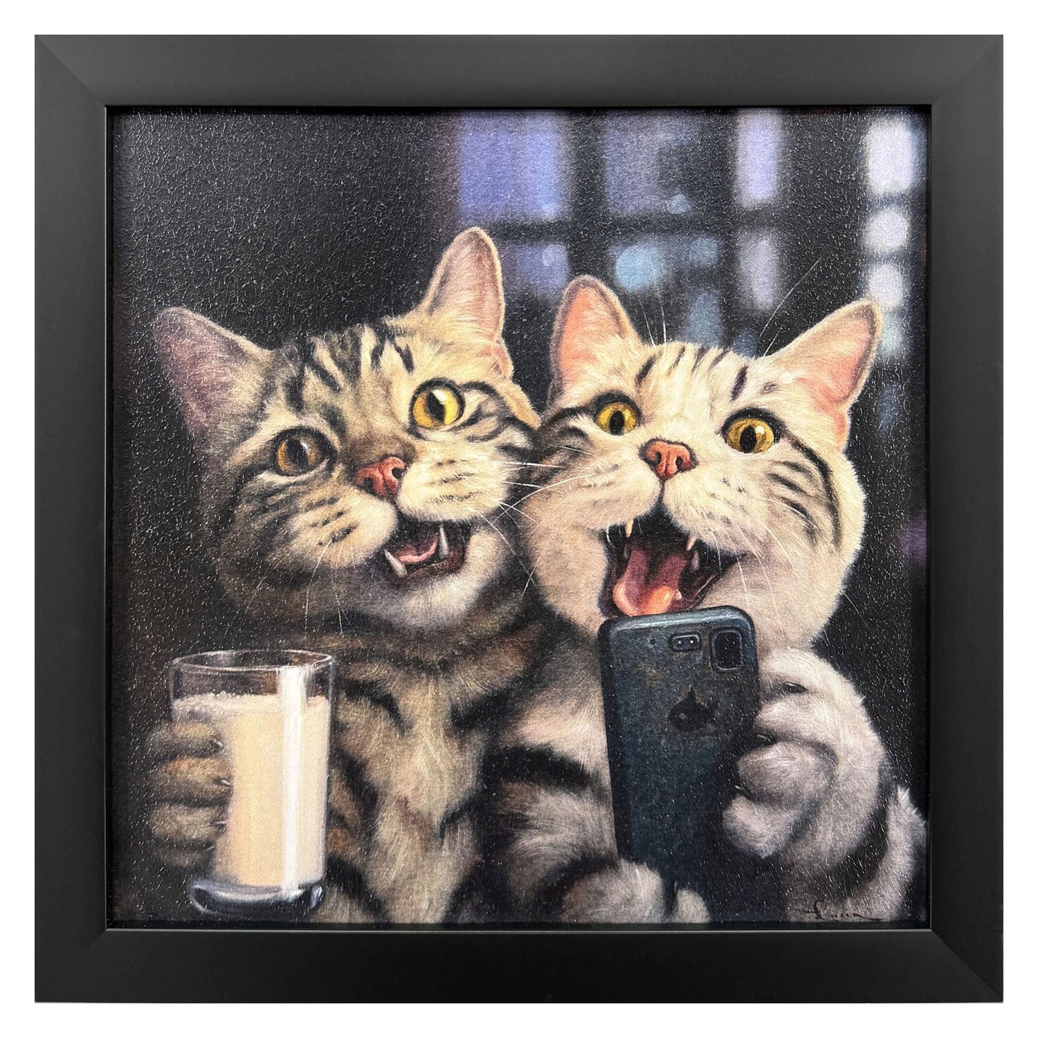 Heffernan Happy Hour Framed Artwork