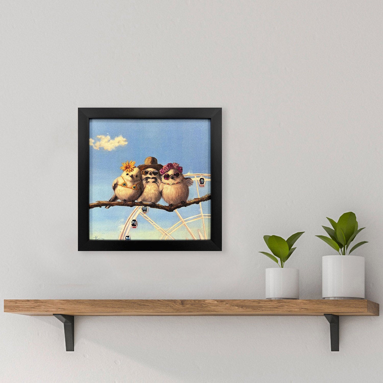 Heffernan Coachella Trio Framed Artwork