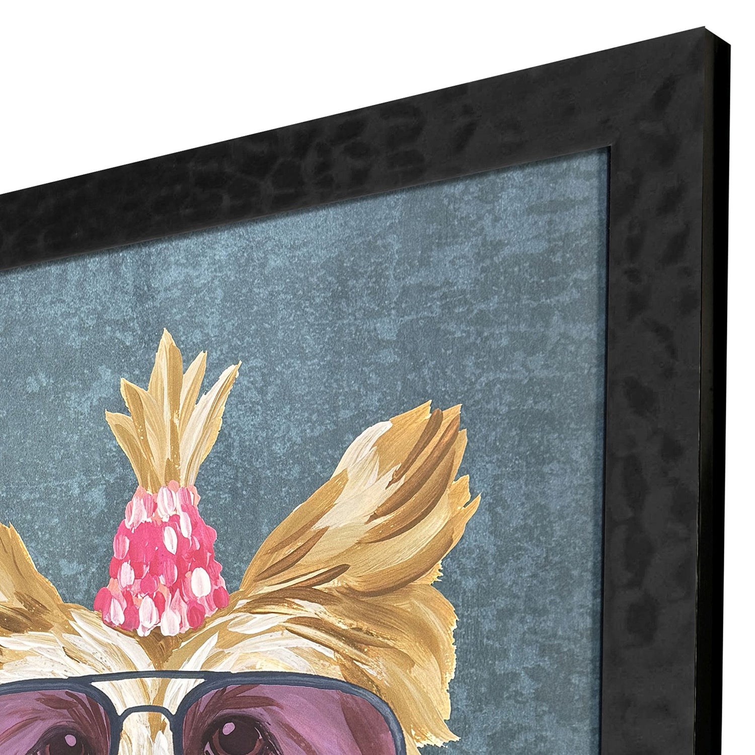St Amant Whimsy Dog IV Framed Artwork Set of 2