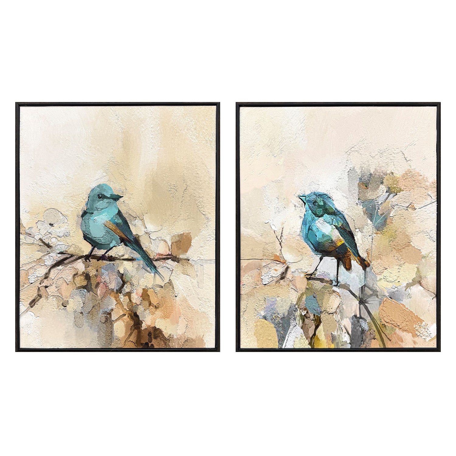Leeanne Vaughn Sweet Song Framed Art Set of 2