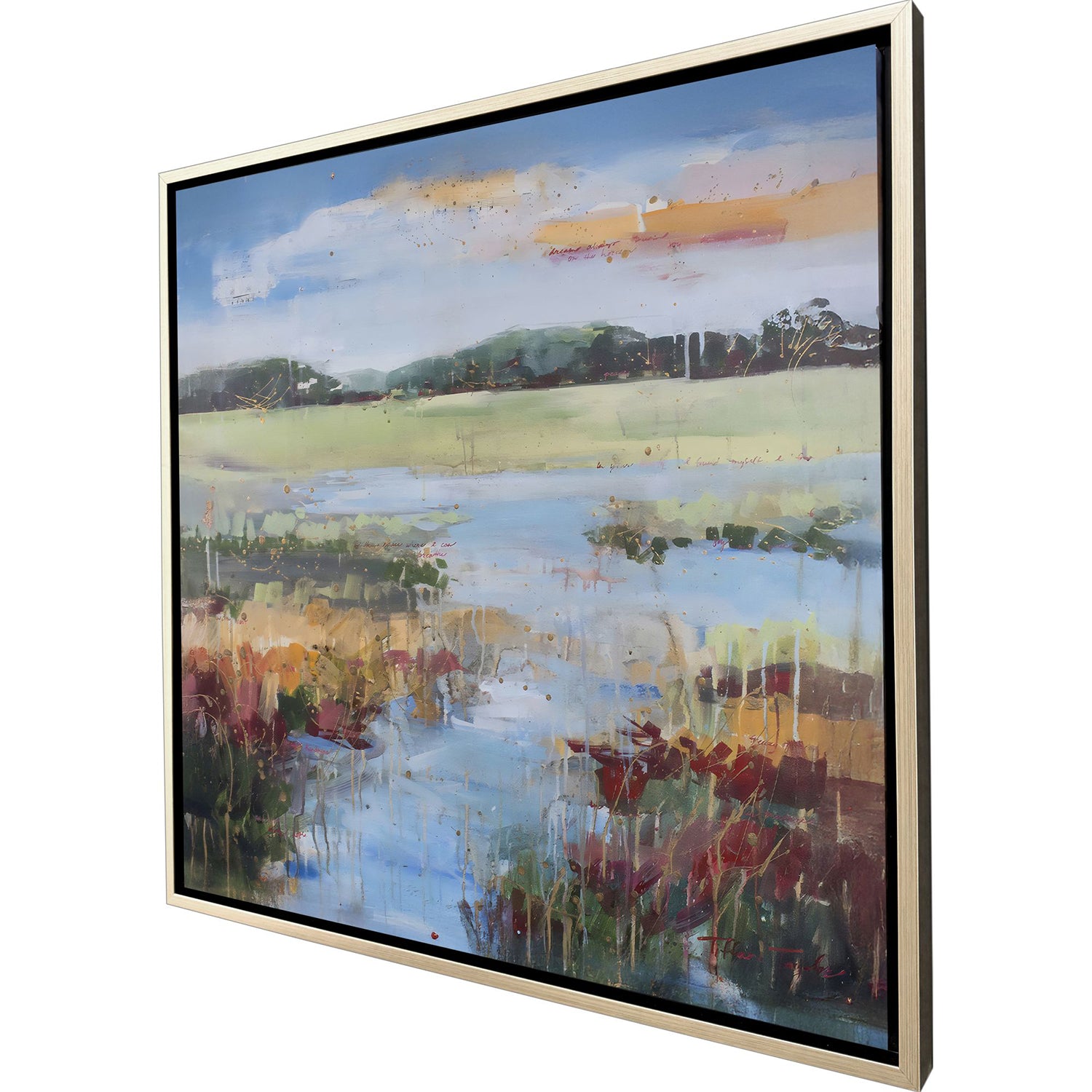 Leeanne Vaughn Marsh Always Dream Canvas Art
