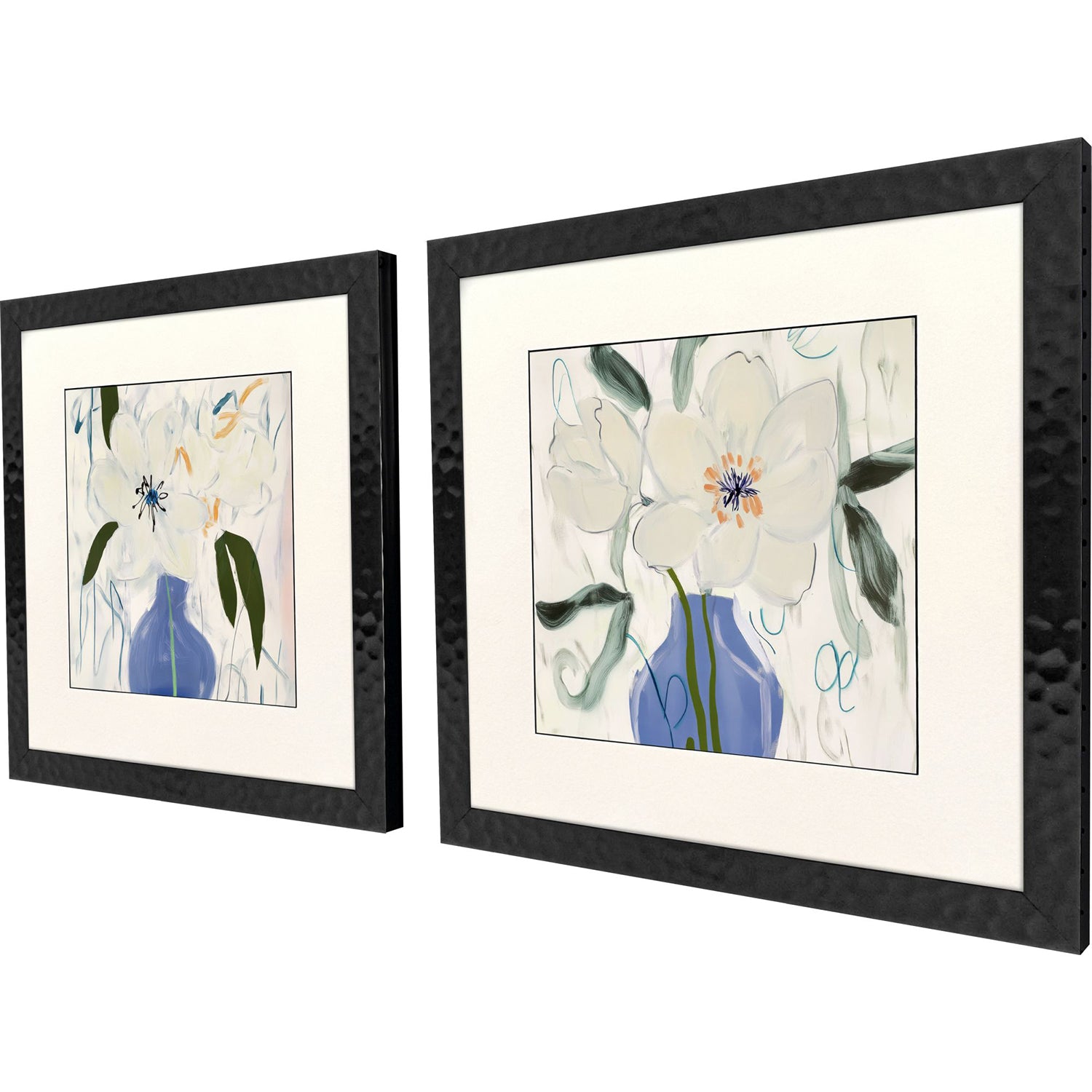 Leeanne Vaughn Joyful Petals Framed Art Set of 2