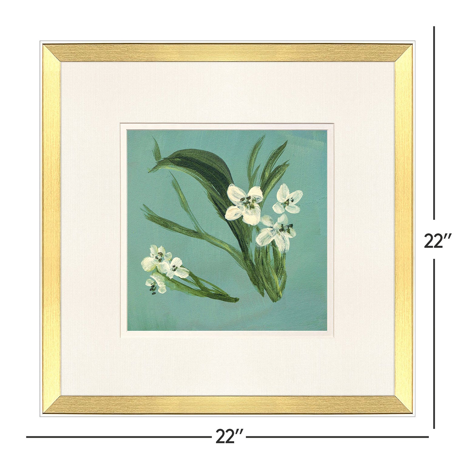 Sarah Lang White Tropicals Framed Art Set of 2