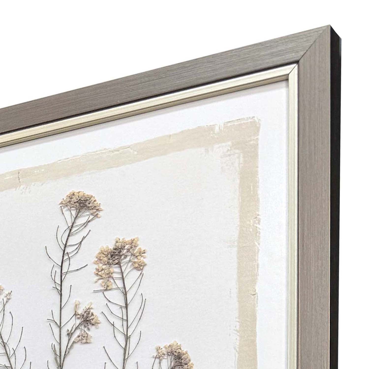 Malanta Knowles Brown Petals Framed Art Set of 4