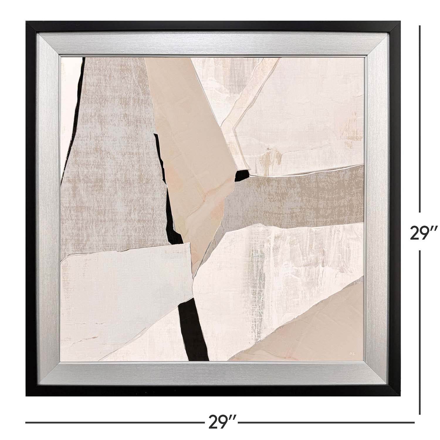 Malanta Knowles Gray Abstract I Framed Art