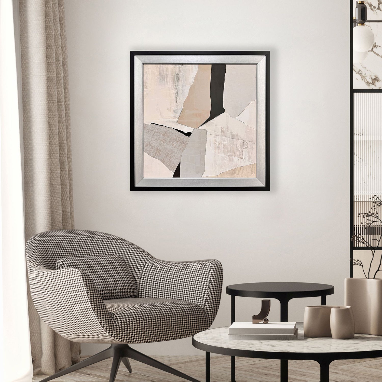 Malanta Knowles Gray Abstract II Framed Art