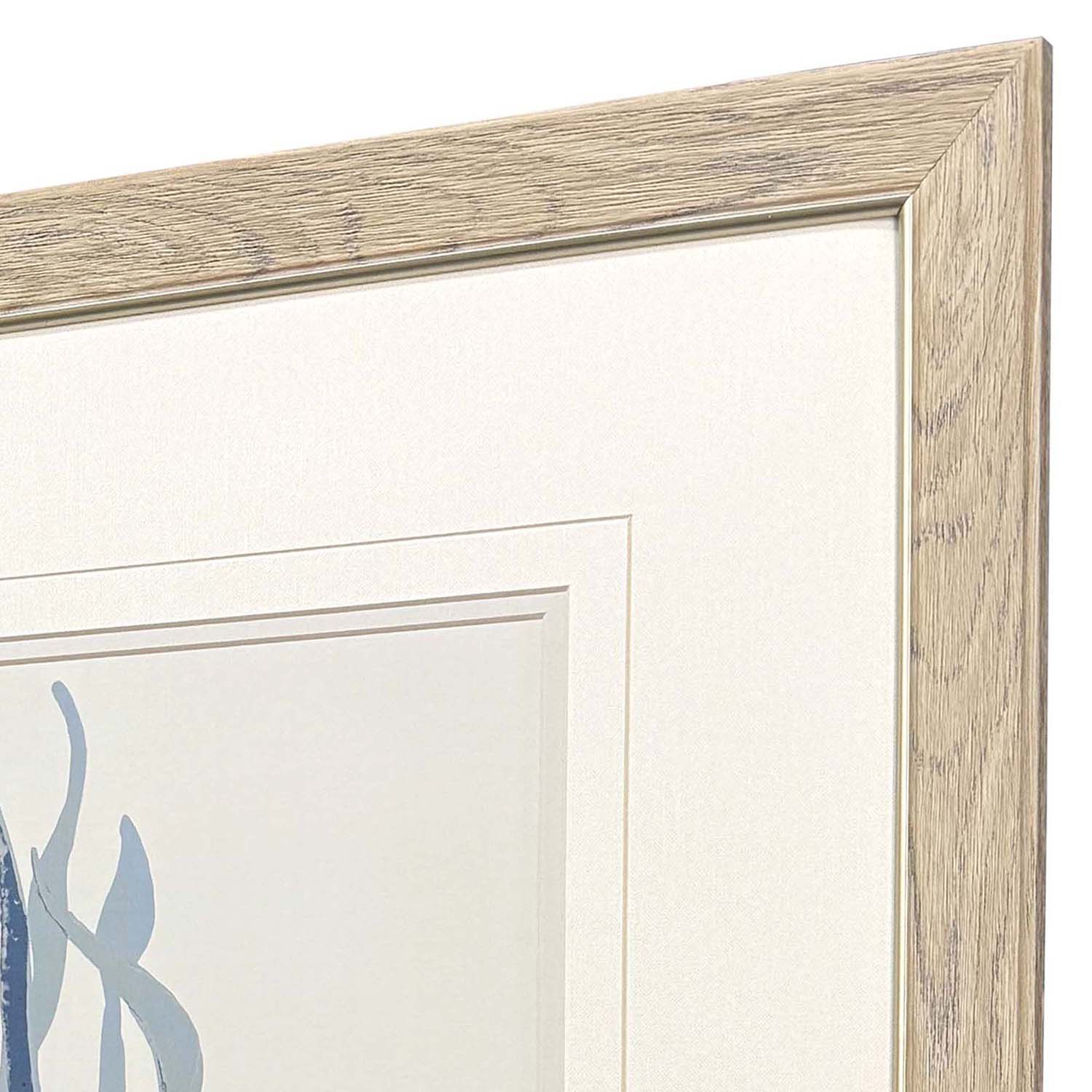 Sarah Lang Blue Corals I Framed Art Set of 2