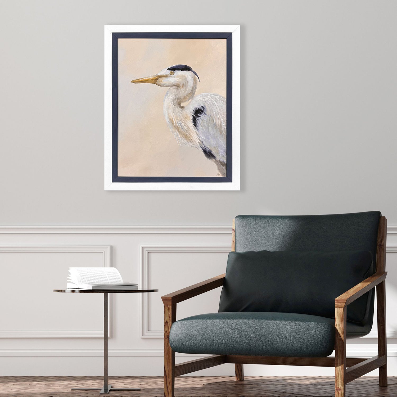 Leeanne Vaughn Heron Haven II Framed Art