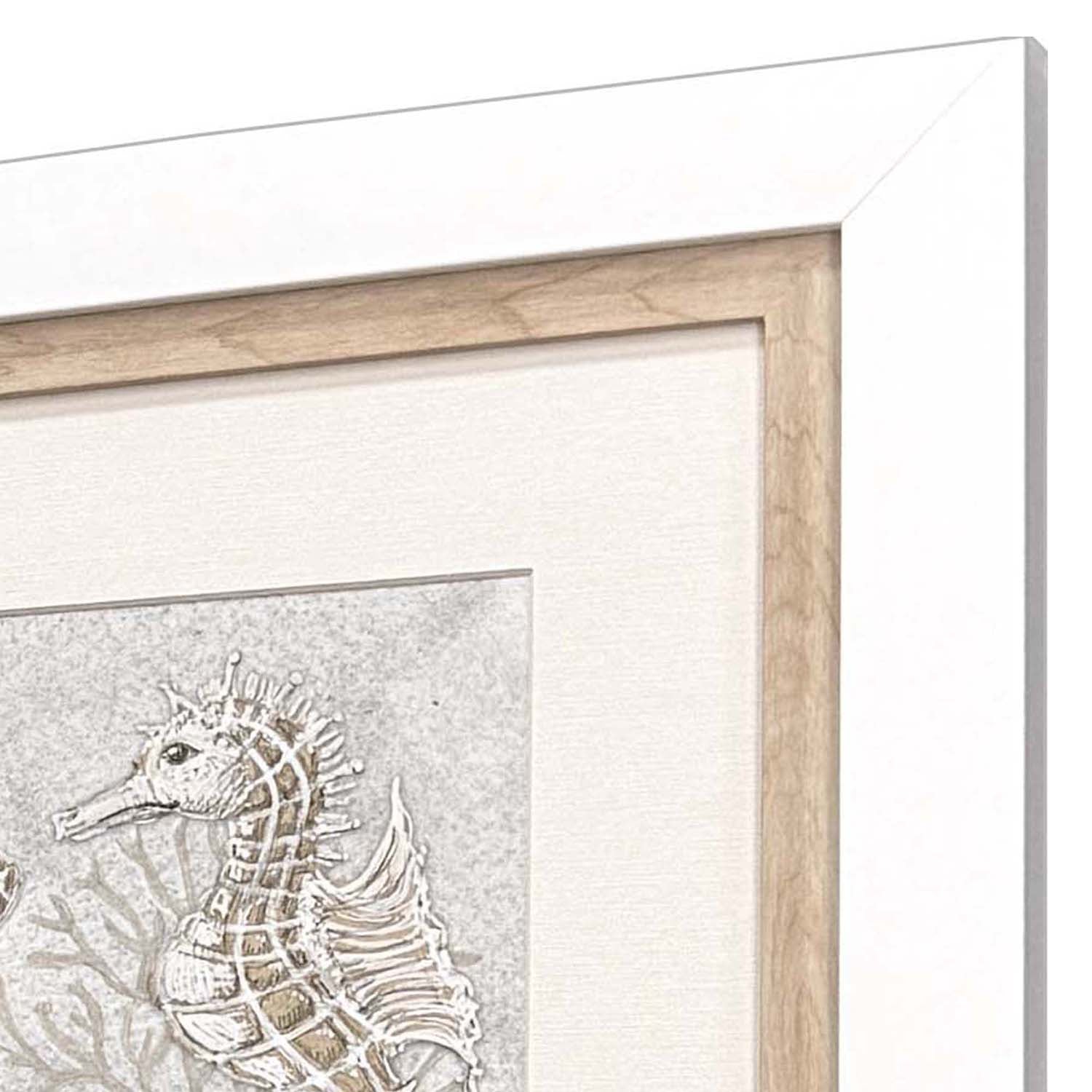 Leeanne Vaughn Drawing Sea Creatures Framed Art Set of 2