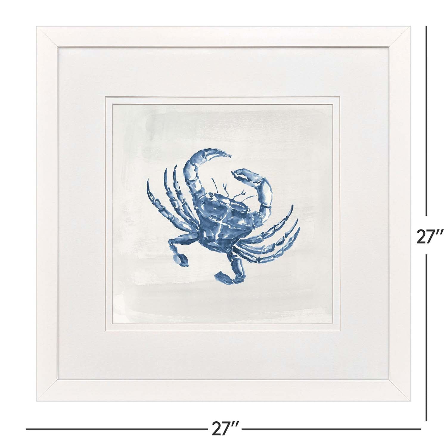 Malanta Knowles Indigo Sealife II Framed Art Set of 2