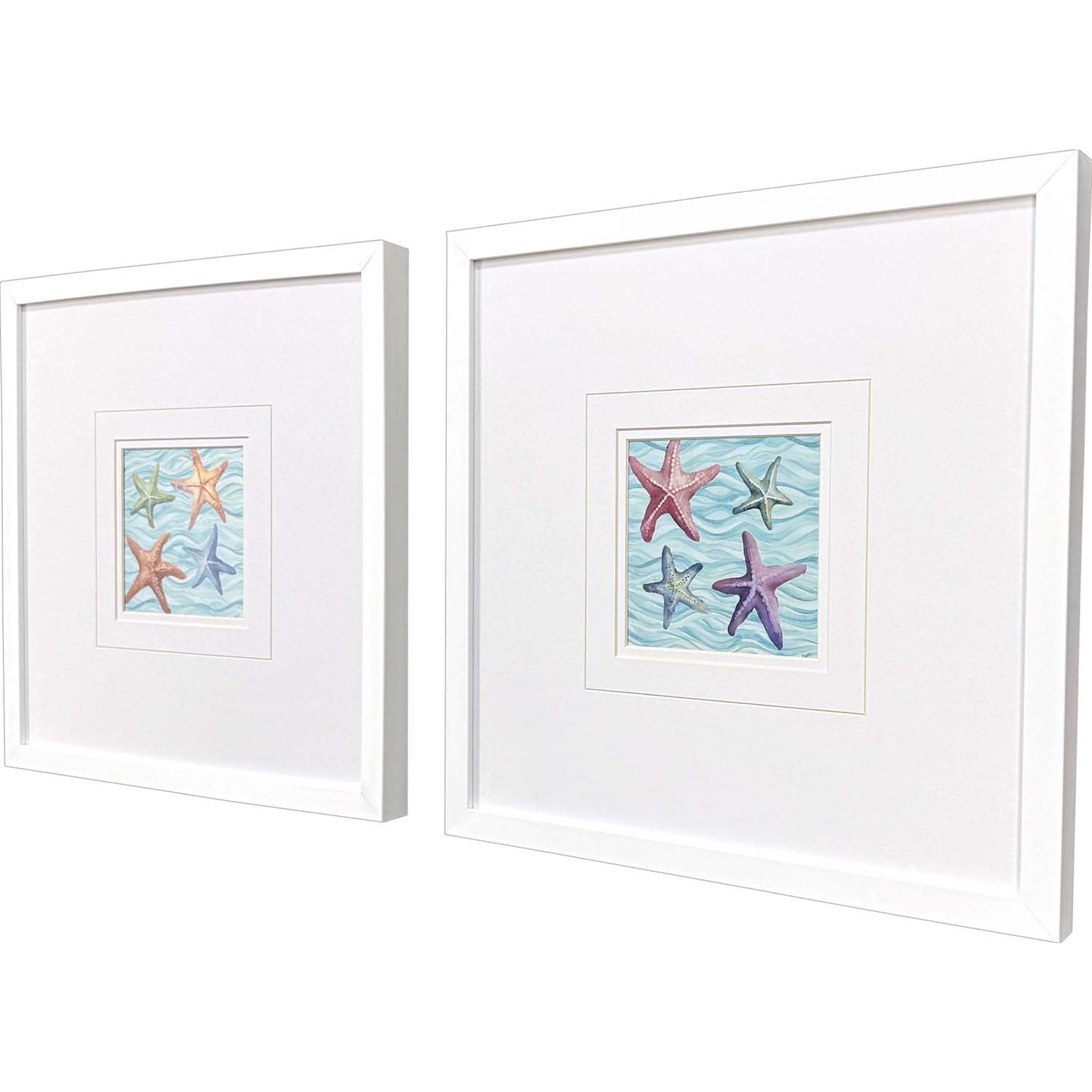 Jordan Glassco-Smith Happy Seashells Framed Art Set of 2