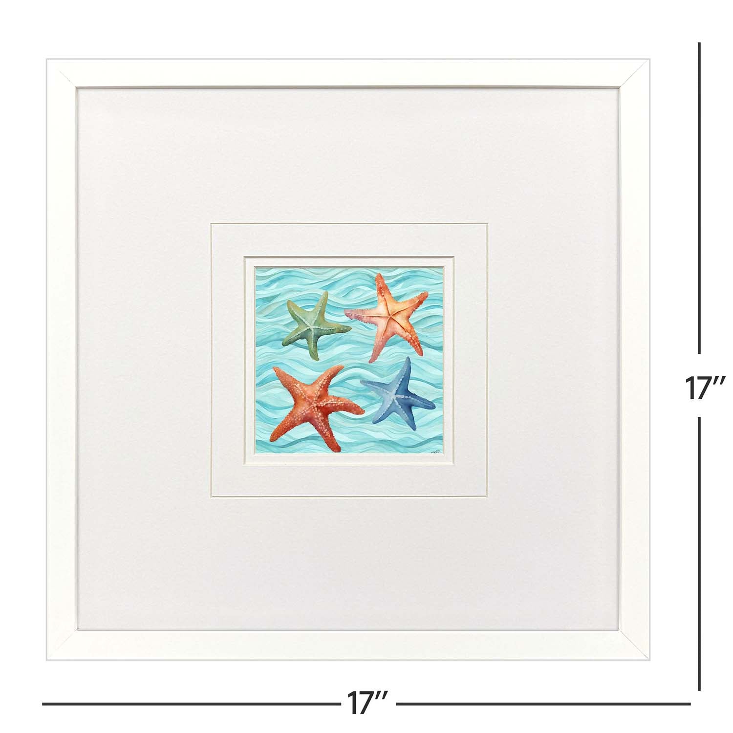 Jordan Glassco-Smith Happy Seashells Framed Art Set of 2