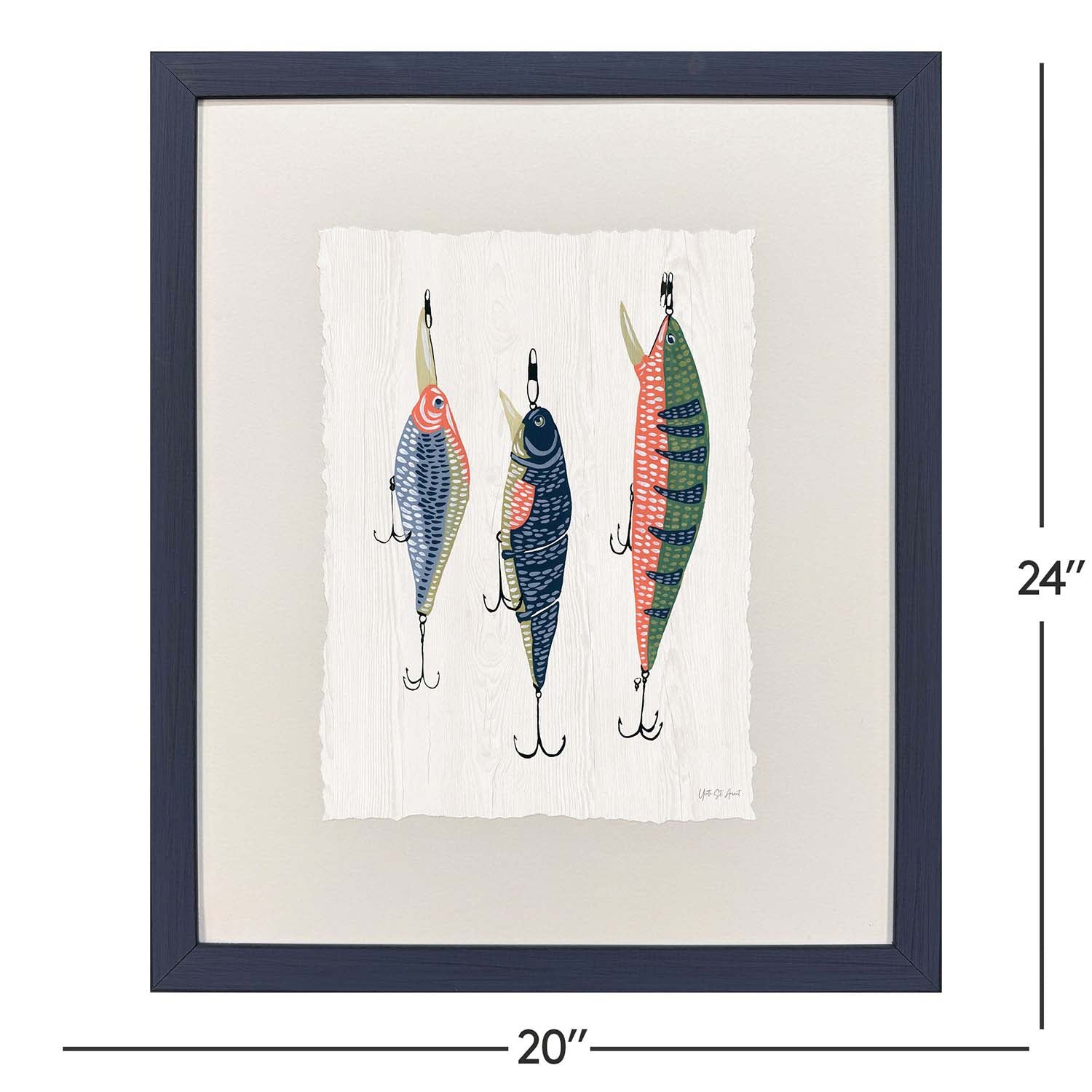 Malanta Knowles Catch of the Day Framed Art Set of 2