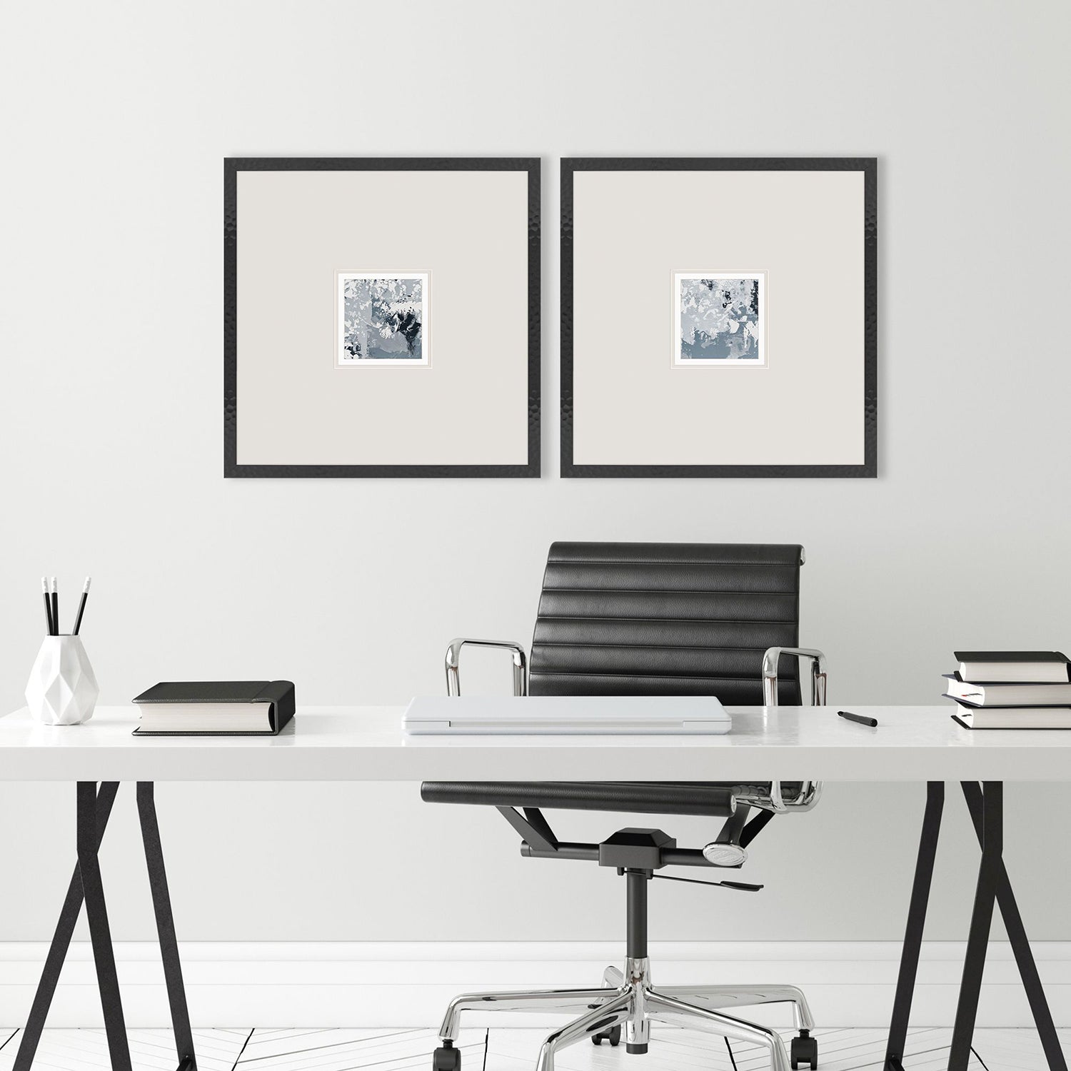 Libby Langdon Slate Piano I Framed Art Set of 2