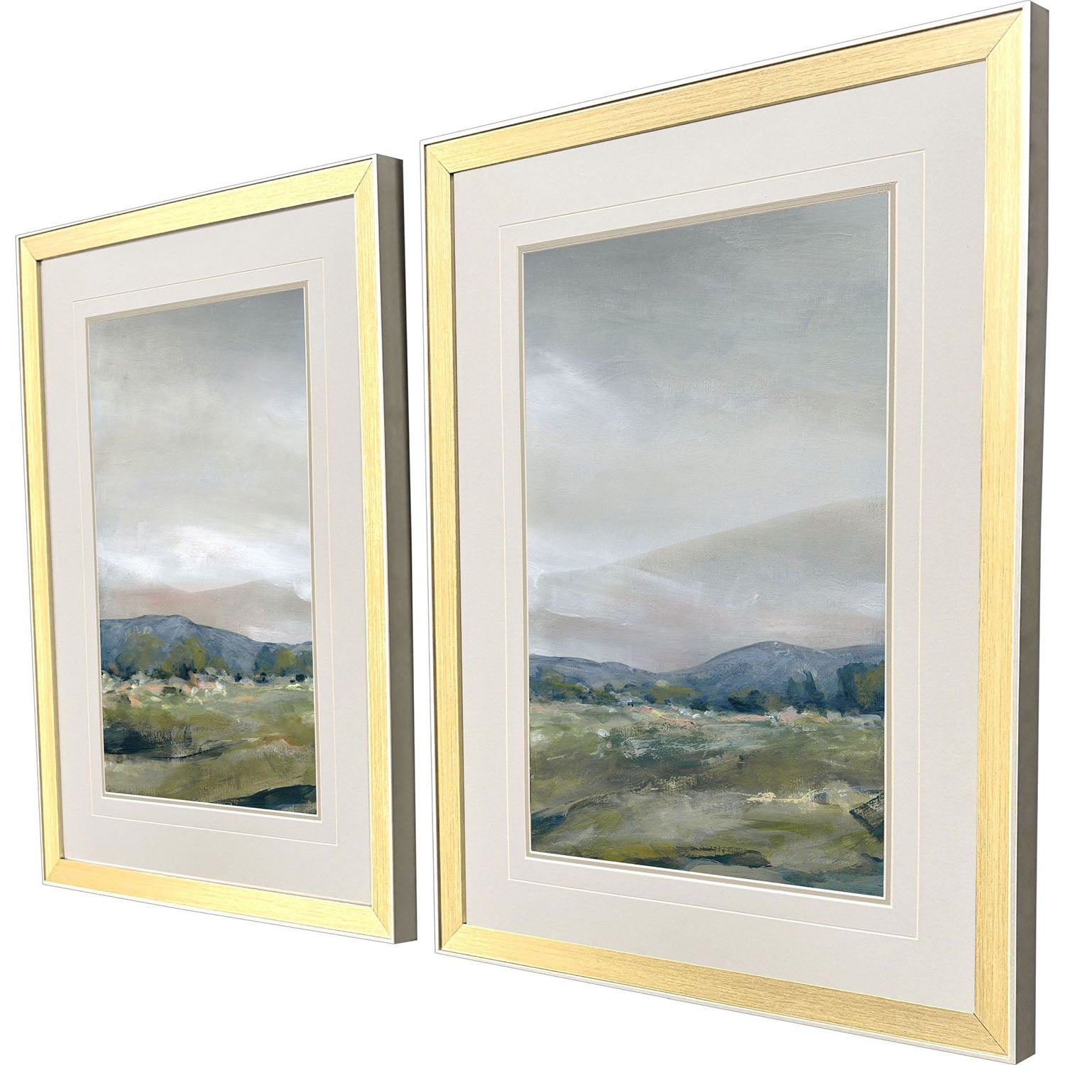 Leeanne Vaughn Horizon Landscape Framed Art Set of 2