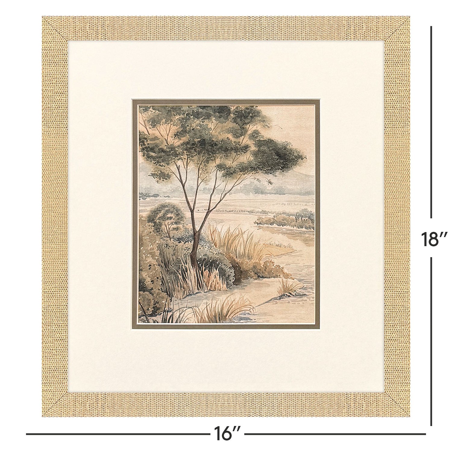 Leeanne Vaughn Rivanna Shore Framed Art Set of 2