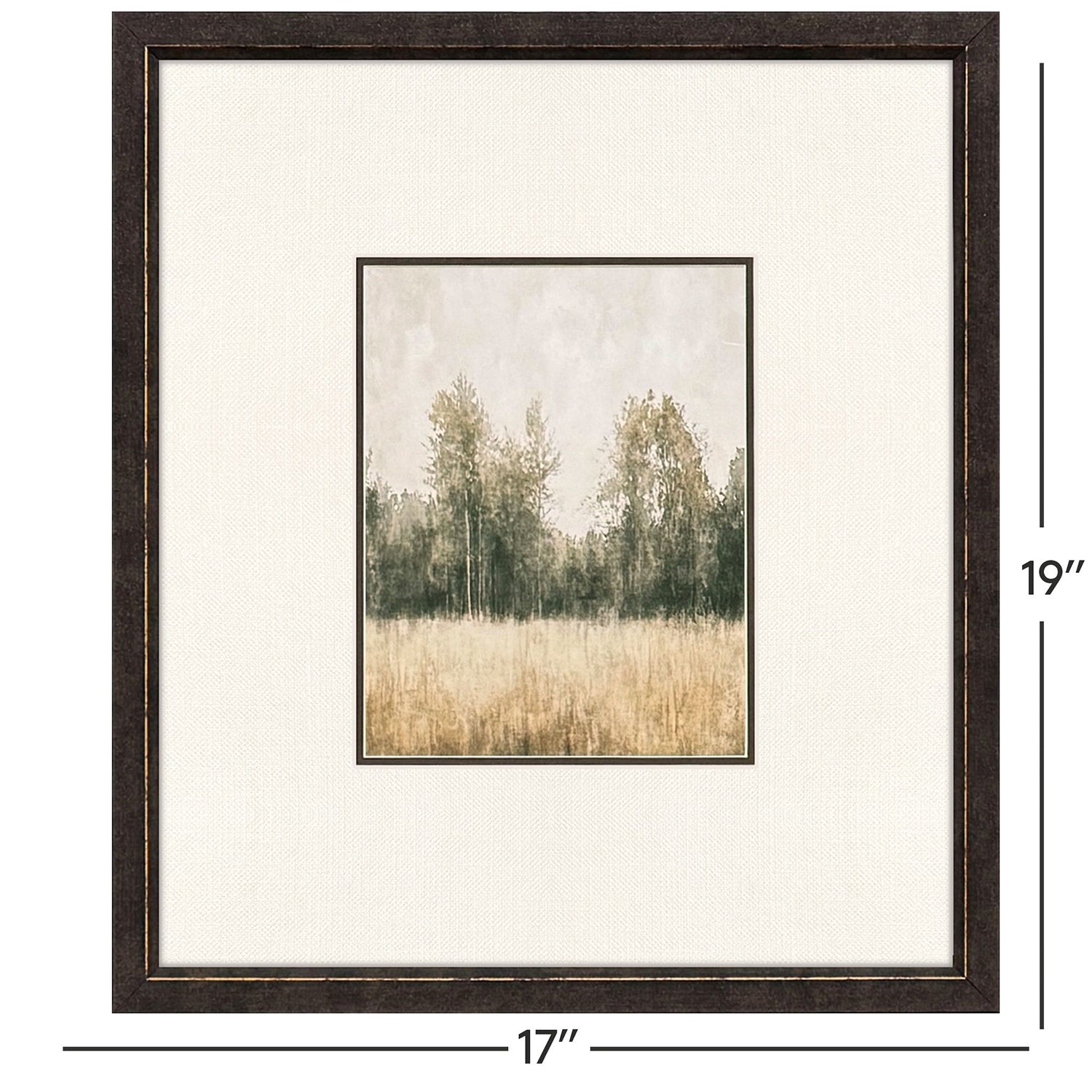 Jordan Glassco-Smith Watercolor Woods II Framed Art Set of 3