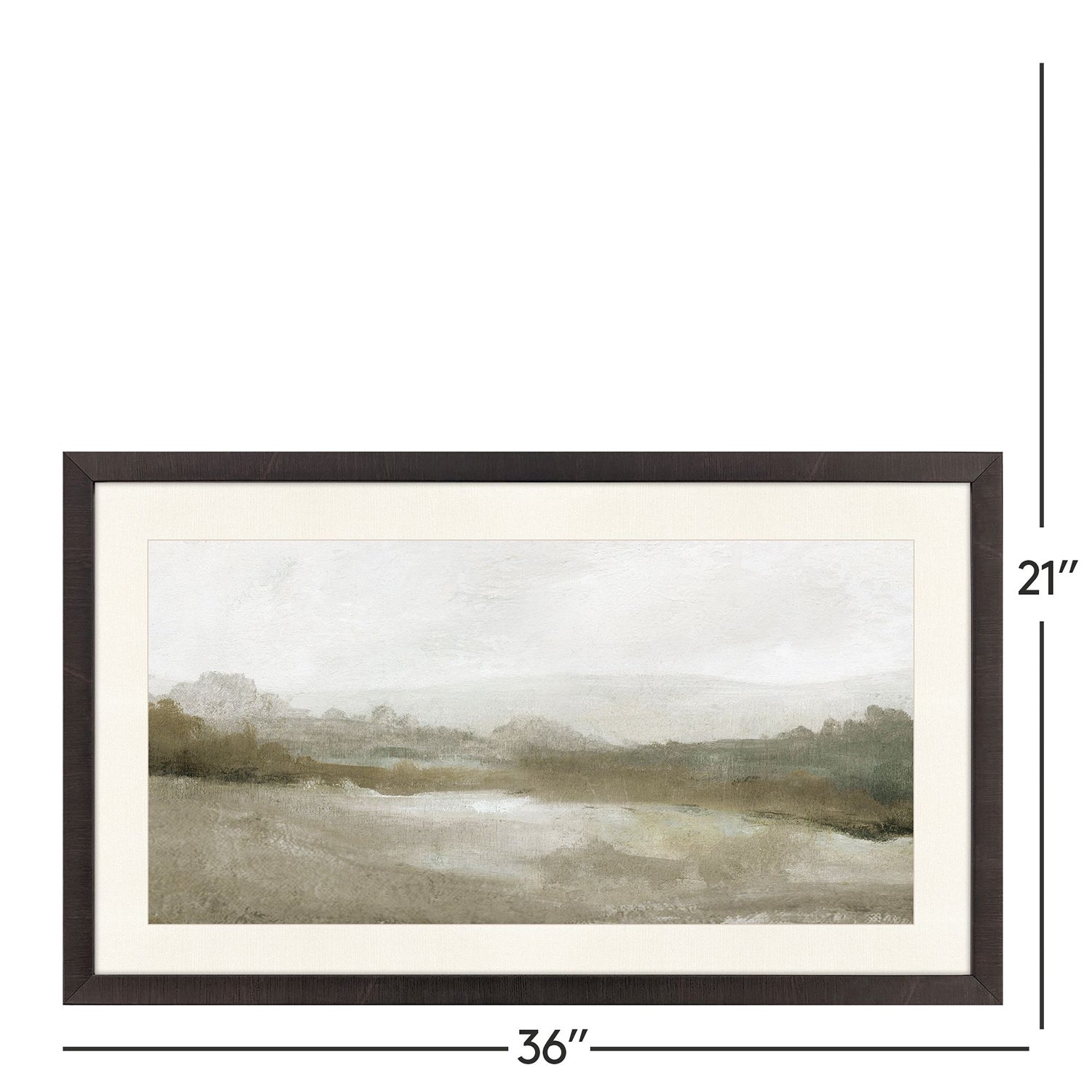 Jordan Glassco-Smith Soft Valley Framed Art