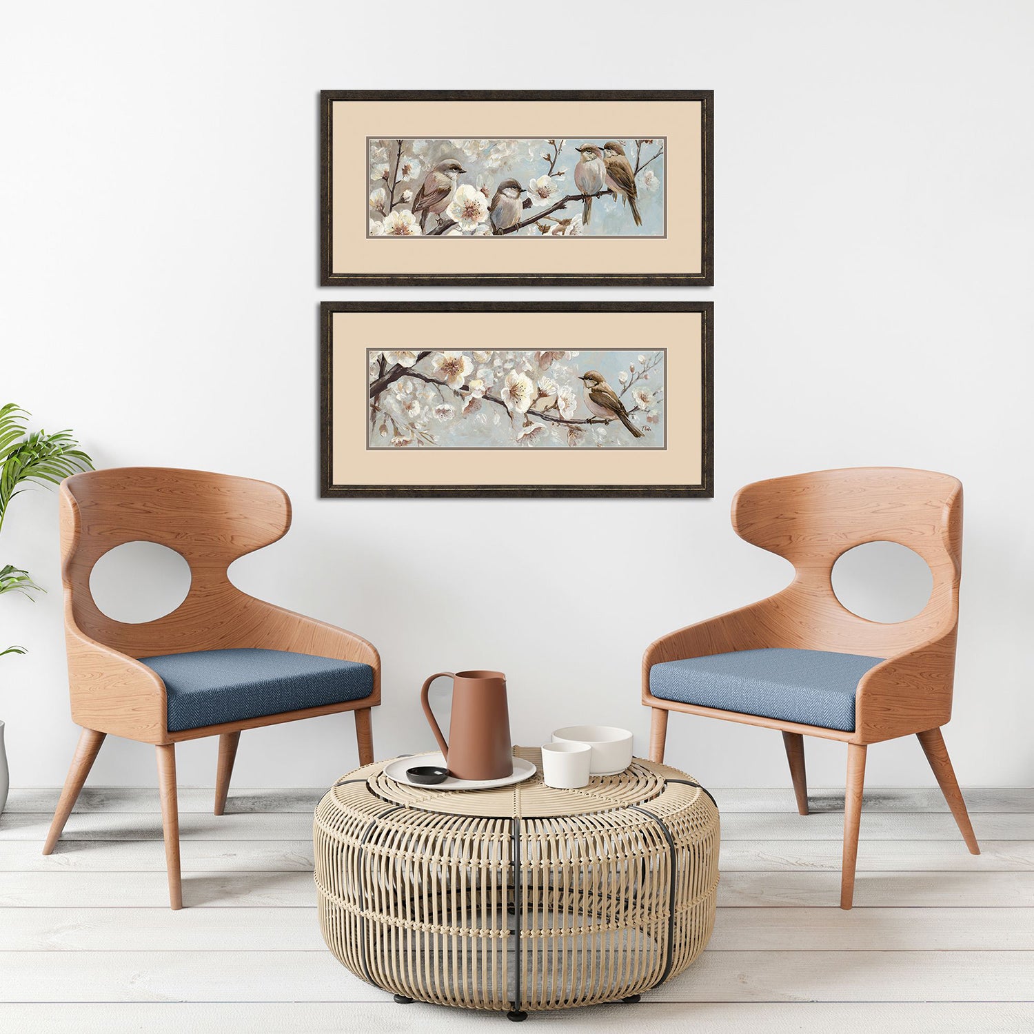 Leeanne Vaughn Whispers of Spring Framed Art Set of 2