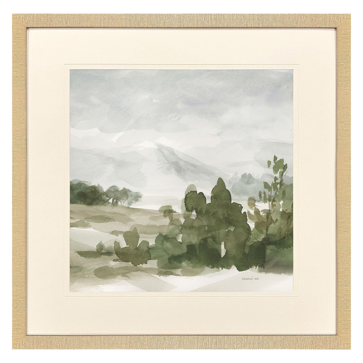 Sarah Lang Path to the Mountain II Framed Art